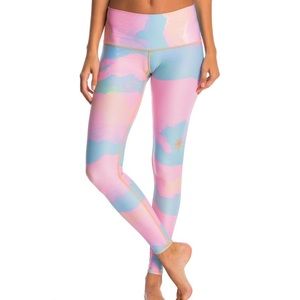 Teeki new moon rainbow leggings XS